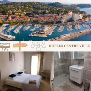 Duplex 6 pers 200m plage centre ville